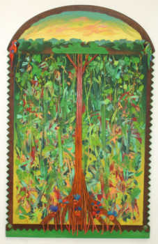 Obra contemporánea nombrada « Forêt pétrifiée », Hecho por JEAN-FRANçOIS LESENFANS