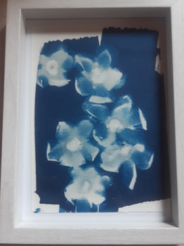 Obra contemporánea nombrada « Cyanotype », Hecho por LEELOO