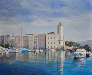 Obra contemporánea nombrada « La Ciotat (13), le port », Hecho por JCE56