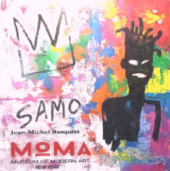 Obra contemporánea nombrada « MOMA and Basquiat », Hecho por JMCHAPS