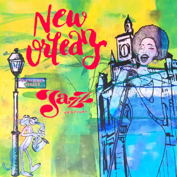 Obra contemporánea nombrada « New Orleans Jazz », Hecho por JMCHAPS