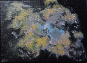 Obra contemporánea nombrada « Eagle nebula », Hecho por ABDELGHAFAR