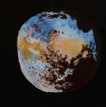 Obra contemporánea nombrada « Pluto », Hecho por ABDELGHAFAR