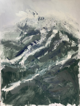 Obra contemporánea nombrada « Mont Valier, from the south. », Hecho por BERT WILS