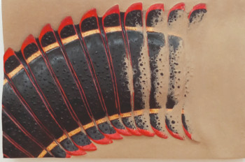 Obra contemporánea nombrada « Arthropleura », Hecho por WINFRIED KEMPF