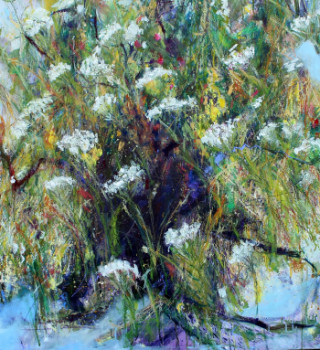 Obra contemporánea nombrada « Sommer der Scharfsgabe », Hecho por PUETTER