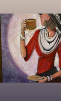 Obra contemporánea nombrada « La Parisienne », Hecho por VYV'S