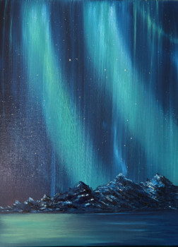 Obra contemporánea nombrada « Northen Lights », Hecho por NORTHEN LIGHTS