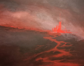 Obra contemporánea nombrada « Isolement II », Hecho por LJ ART