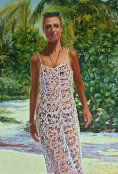 Obra contemporánea nombrada « Dentelles », Hecho por JACQUELINE FERRON