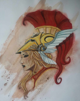 Obra contemporánea nombrada « Valkyrie », Hecho por MéLODIE TIBERGHIEN