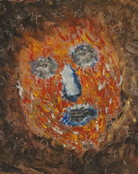 Obra contemporánea nombrada « Cauchemar », Hecho por LEDAV