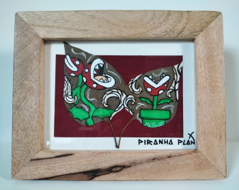 Obra contemporánea nombrada « PIRANHA PLANT », Hecho por MAUD VILLEROT