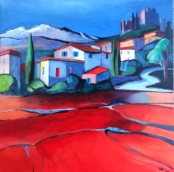 Paysage Rouge En el sitio ARTactif