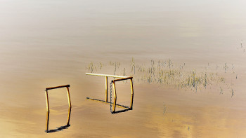 Obra contemporánea nombrada « vestige d'une embarcation », Hecho por OLIVIER HUHNER
