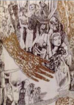 Obra contemporánea nombrada « (Composition AC#1) », Hecho por V.BARONIAN