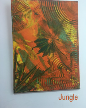 Obra contemporánea nombrada « Jungle », Hecho por M DE M