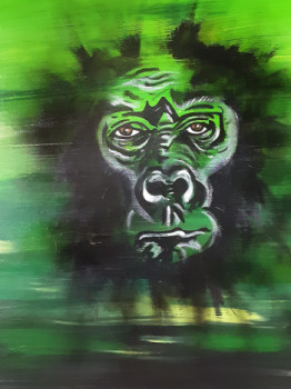 Obra contemporánea nombrada « Mongo », Hecho por FABY