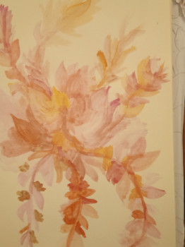Obra contemporánea nombrada « Fleur solaire », Hecho por ROSA
