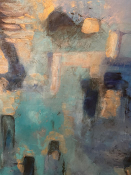 Obra contemporánea nombrada « crepuscule », Hecho por VIRGINIA TANSU