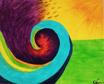 Obra contemporánea nombrada « Après la tempête », Hecho por Cé
