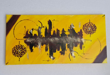 Obra contemporánea nombrada « La balance des opposés », Hecho por ALEX_ARTLINE