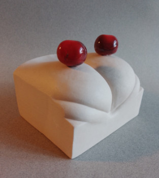Obra contemporánea nombrada « Cherries Booty », Hecho por LOUISE DE GASTINES