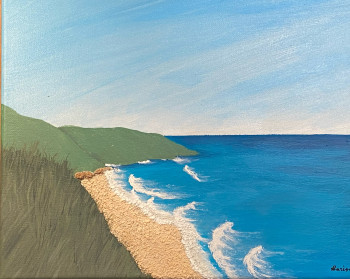 Obra contemporánea nombrada « Malta bay », Hecho por MEH
