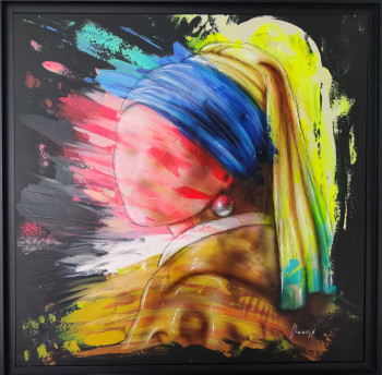 Obra contemporánea nombrada « Pearl », Hecho por CHAUVIJO