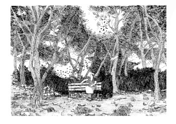 Obra contemporánea nombrada « Les pierres blanches, sete », Hecho por VAP