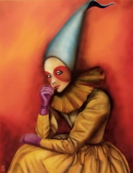 Obra contemporánea nombrada « beauté du cirque », Hecho por AERO