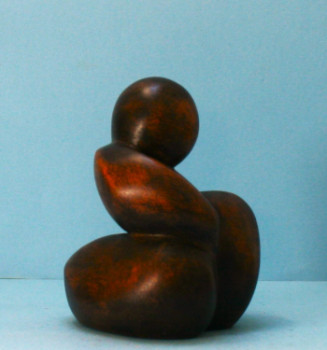 Obra contemporánea nombrada « dame ondement coquette », Hecho por ISABELLE MOTTE