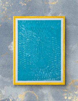 Obra contemporánea nombrada « Curaçao », Hecho por ATELIERJBT