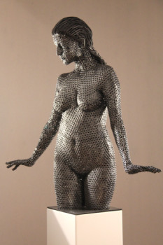 Obra contemporánea nombrada « Naïade », Hecho por RUDY MORANDINI
