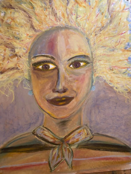 Obra contemporánea nombrada « Autoportrait », Hecho por BOSHâ