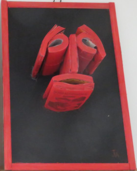 Obra contemporánea nombrada « Le vieux sage », Hecho por JA