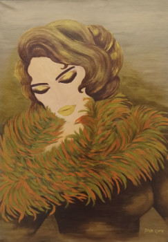 Obra contemporánea nombrada « FRANCHESCA », Hecho por DIVA CUTE