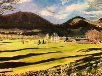 Obra contemporánea nombrada « Le Pas de Cère - Cantal », Hecho por FRANçOIS ROCHET