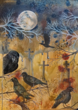 Obra contemporánea nombrada « PERTES », Hecho por ISABELLE ZWANG