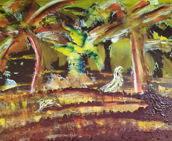 Obra contemporánea nombrada « El sueño », Hecho por VELVI
