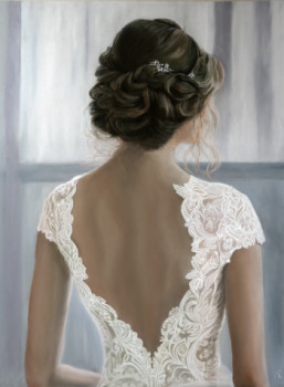 Obra contemporánea nombrada « La mariée », Hecho por FRANCIS RIANCHO