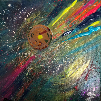 Obra contemporánea nombrada « L’étoile de Sumba », Hecho por PATARIN