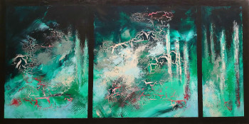Obra contemporánea nombrada « Traverser la forêt », Hecho por HéLèNE ZENATTI