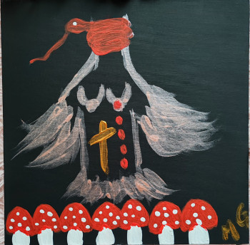 Obra contemporánea nombrada « Exorciser », Hecho por MG