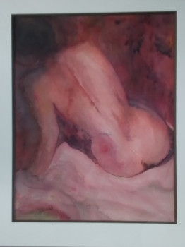Obra contemporánea nombrada « Nue », Hecho por BONVARLET