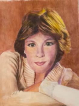 Obra contemporánea nombrada « ACTRICE DE CINÉMA devenue conteuse pour enfants », Hecho por JACQUES TAFFOREAU
