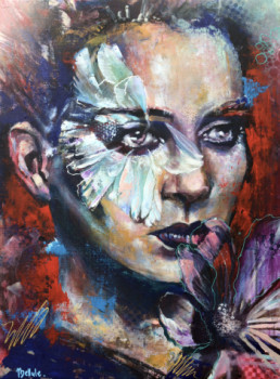 Obra contemporánea nombrada « Romy », Hecho por BELLULE