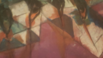 Obra contemporánea nombrada « les. plongeurs », Hecho por VIRGINIA TANSU