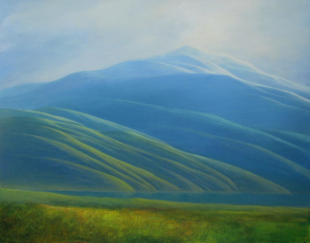 Obra contemporánea nombrada « Au nord », Hecho por YVES OGIER