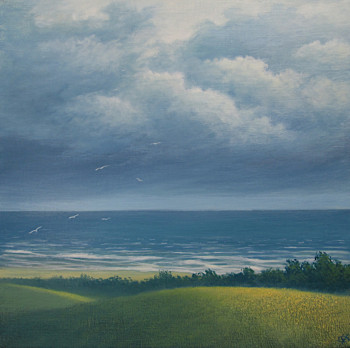 Obra contemporánea nombrada « Avis de tempête », Hecho por YVES OGIER